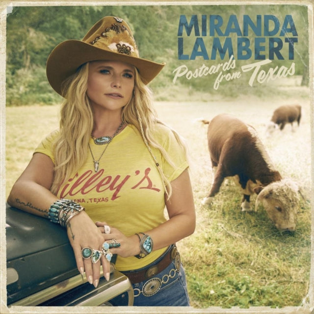 Miranda Lambert | Postcards From Texas (Limited Edition Sea Blue Vinyl 2 LP)