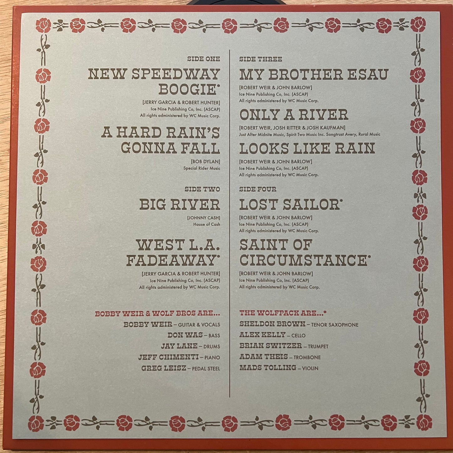 Bobby Weir & Wolf Bros | Live In Colorado (Limited Edition Electric Tie-Dye Vinyl) (2 LP) (Used)