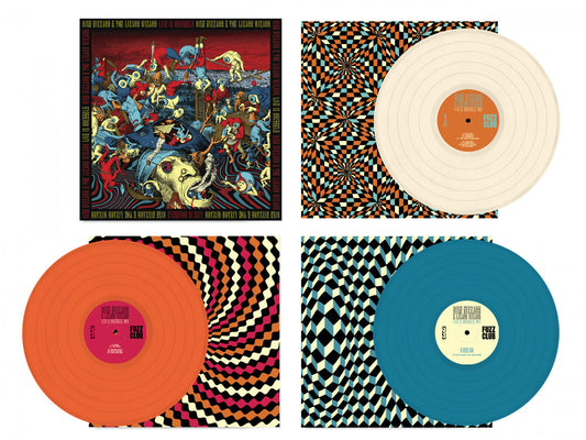 King Gizzard & The Lizard Wizard | Live In Brussels ‘19 (US Fuzz Club Official Bootleg) (Box Set White, Orange, Blue Vinyl)