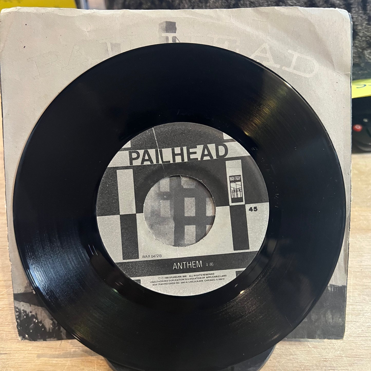 Pailhead | Man Should Surrender (7" Vinyl)