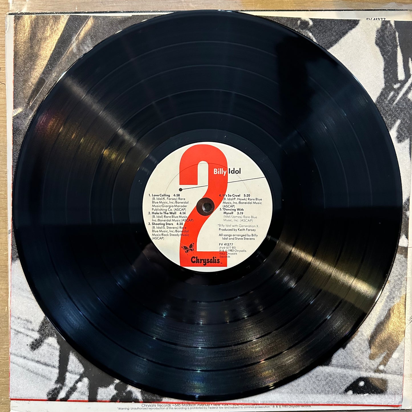 Billy Idol | Billy Idol (Vinyl) (Used)