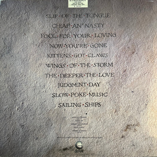 Whitesnake | Slip Of The Tongue (Vinyl) (Used)