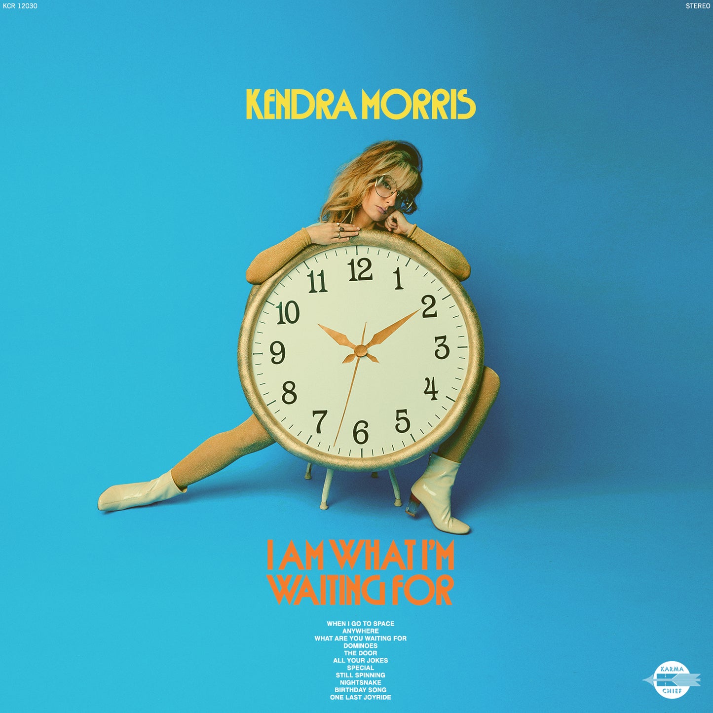 Kendra Morris | I Am What I'm Waiting For (Blue w/ White Swirl Vinyl)