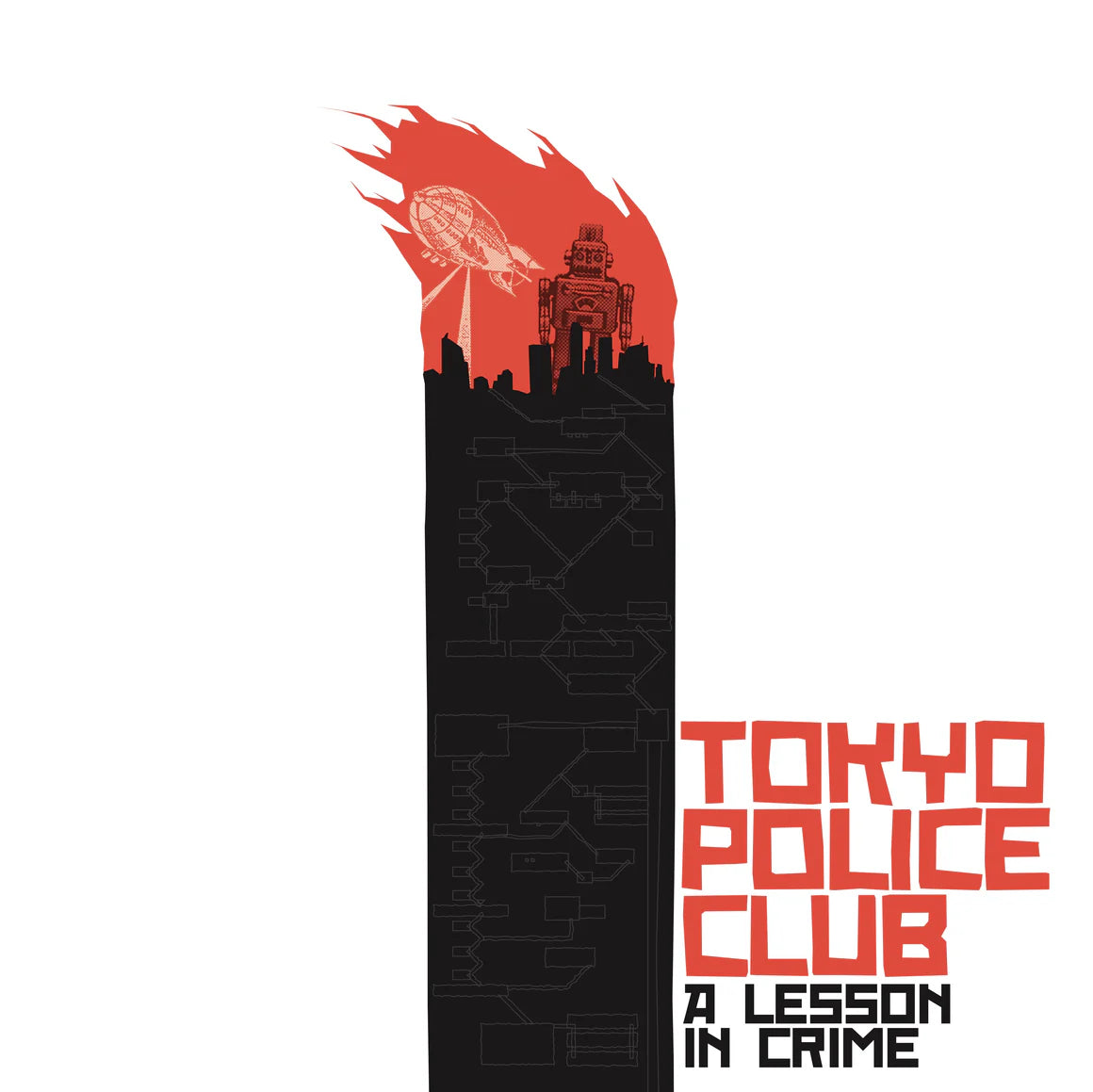 Tokyo Police Club | A Lesson In Crime (Fire Color Vinyl)
