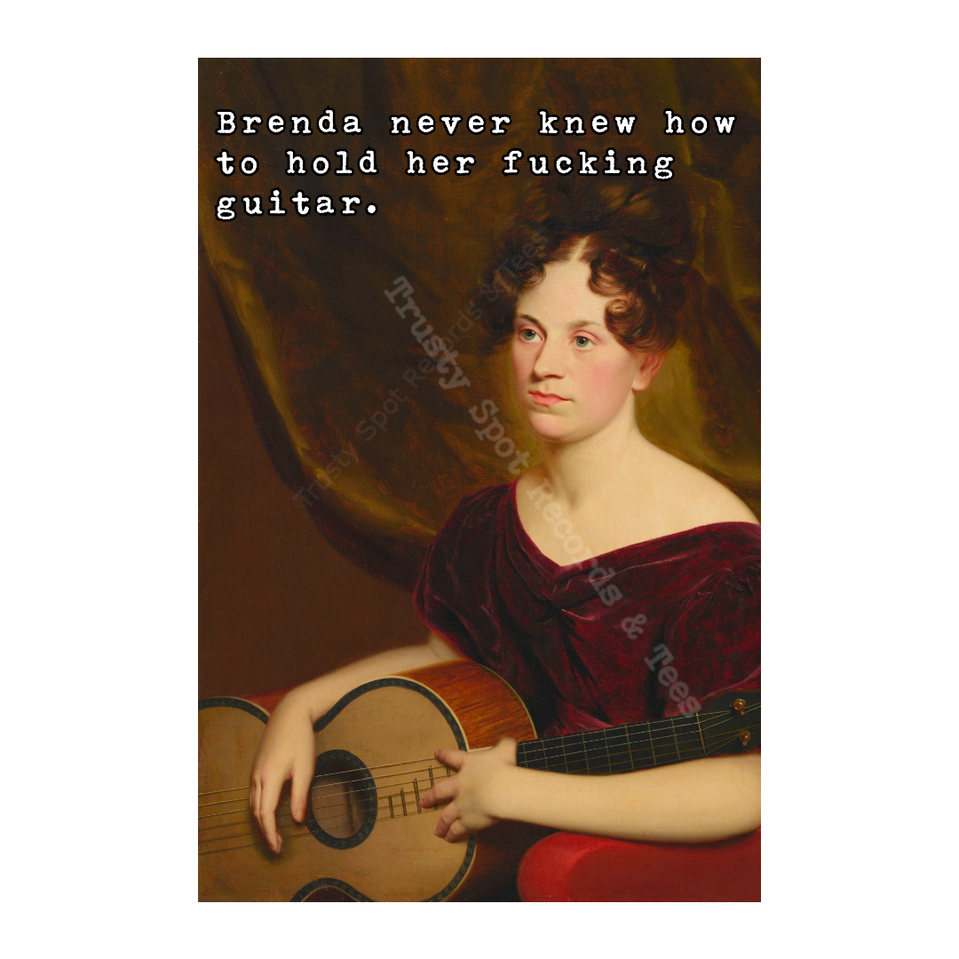 Brenda Guitar Magnet