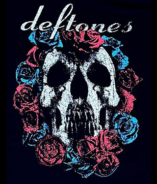 Deftones Skull And Roses T-Shirt
