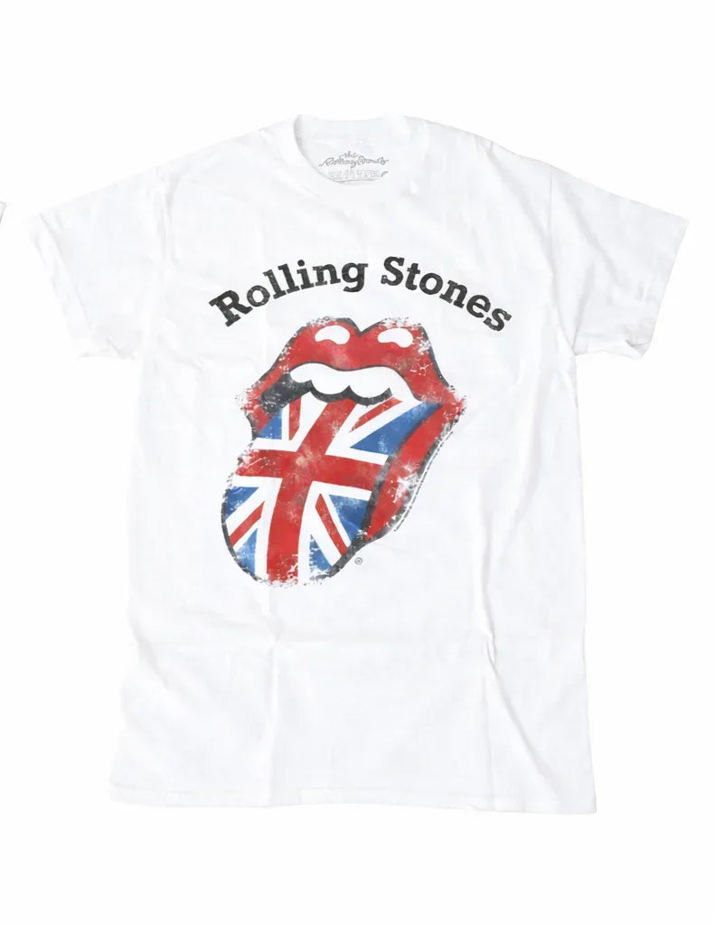 Rolling Stones Distressed Union Jack T-Shirt
