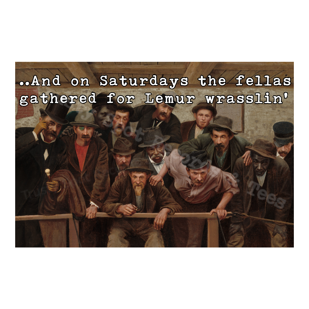 Lemur Wrasslin Magnet