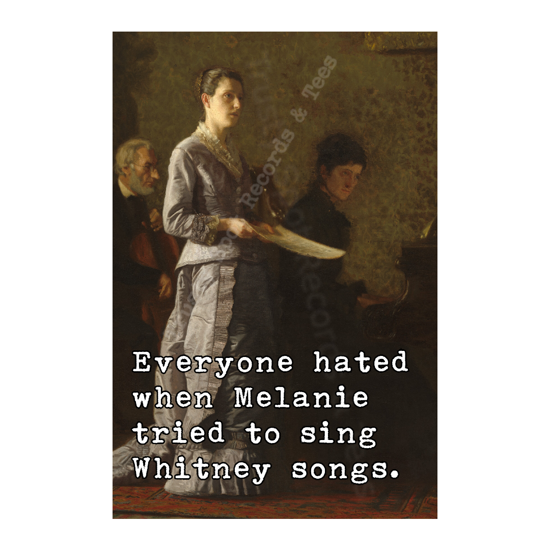 Melanie Sings Whitney Magnet
