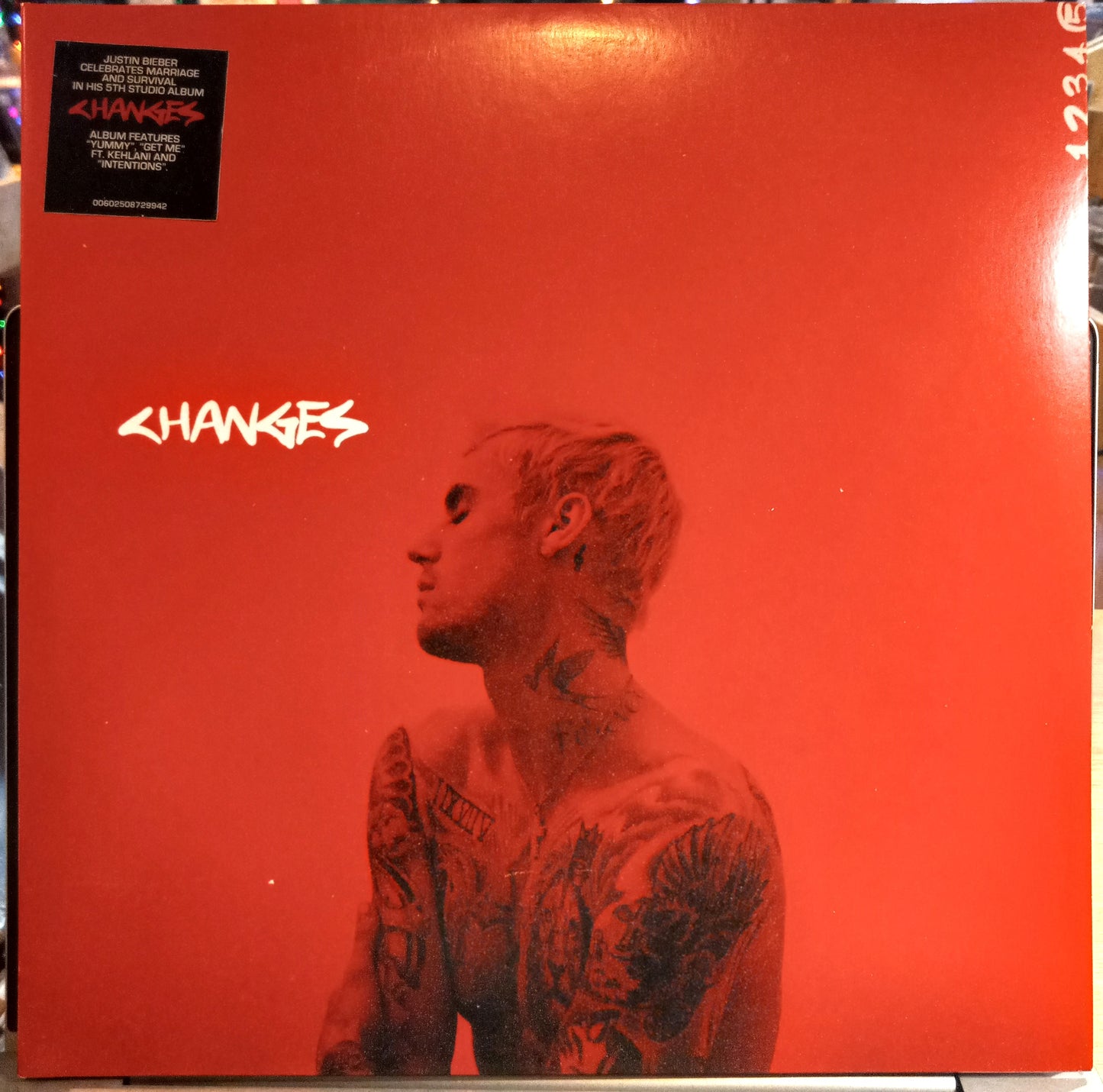 Justin Bieber | Changes (2 LP) (Red Vinyl) (Used)