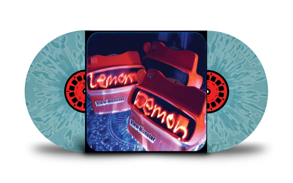 Lemon Demon | View-Monster | Wet Hair Edition (180g Cloudy Sea Blue Vinyl) 2LP