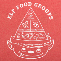 'Elf Food Groups' T-Shirt