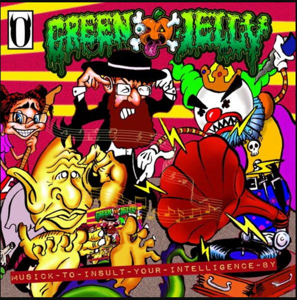 Green Jelly | Musick to Insult Your Intelligence By (Orange & Black Splatter Vinyl) (Rsd)