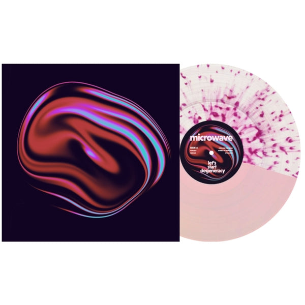 Microwave | Let's Start Degeneracy (Indie Exclusive Baby Pink/Clear w/ Purple Splatter Vinyl)