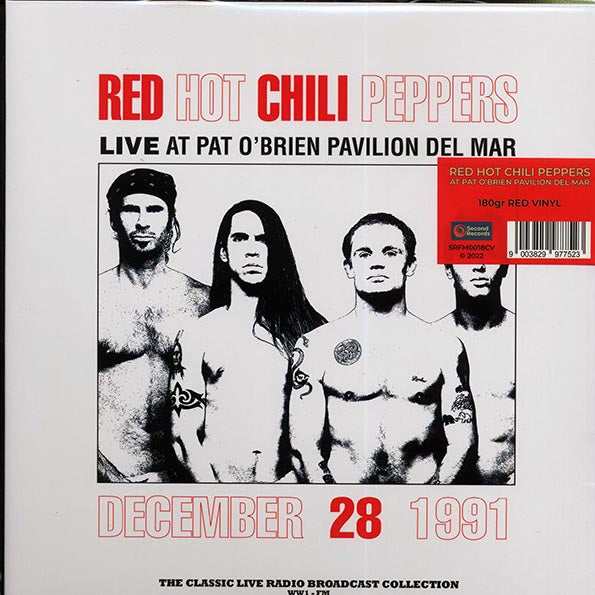 Red Hot Chili Peppers | Live At Pat O'Brien Pavilion Del Mar December 28 1991 (Red Vinyl)