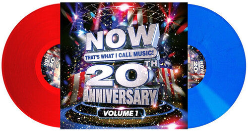 Various | Now: 20th Anniversary (2 LP) (Red & Blue Vinyl)