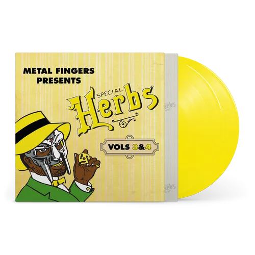 MF DOOM | Metal Fingers Presents: Special Herbs Vol. 3 & 4 [Lemon Yellow LP]