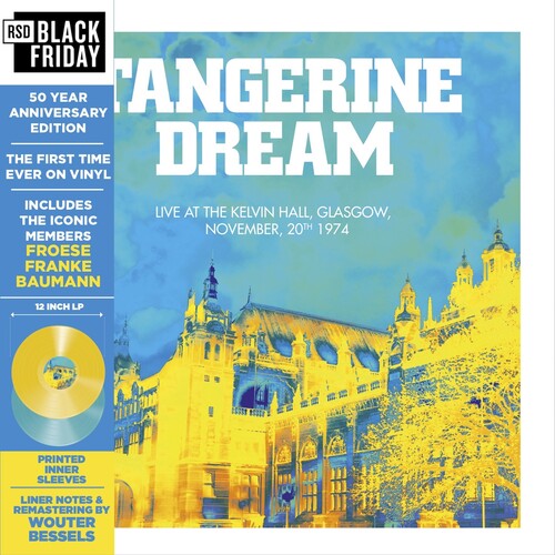 Tangerine Dream | Live at the Kelvin Hall, Glasgow 1974: 50th Anniversary Ediiton (RSD)