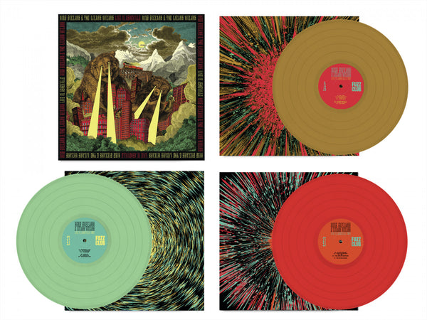 King Gizzard & The Lizard Wizard | Live In Asheville ‘19 (US Fuzz Club Official Bootleg) (Deluxe Green, Red, Gold Vinyl)