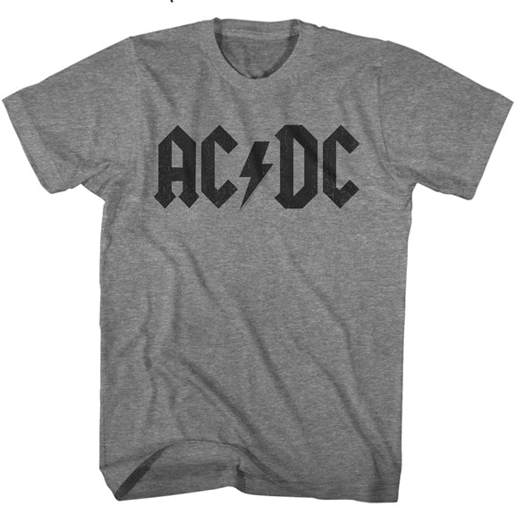 AC/DC 'Dark Logo Graphite' T-Shirt
