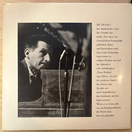 Jef Gilson Nonet feat. Jean Louis Chautemps | New Call From France (Vinyl) (Used)