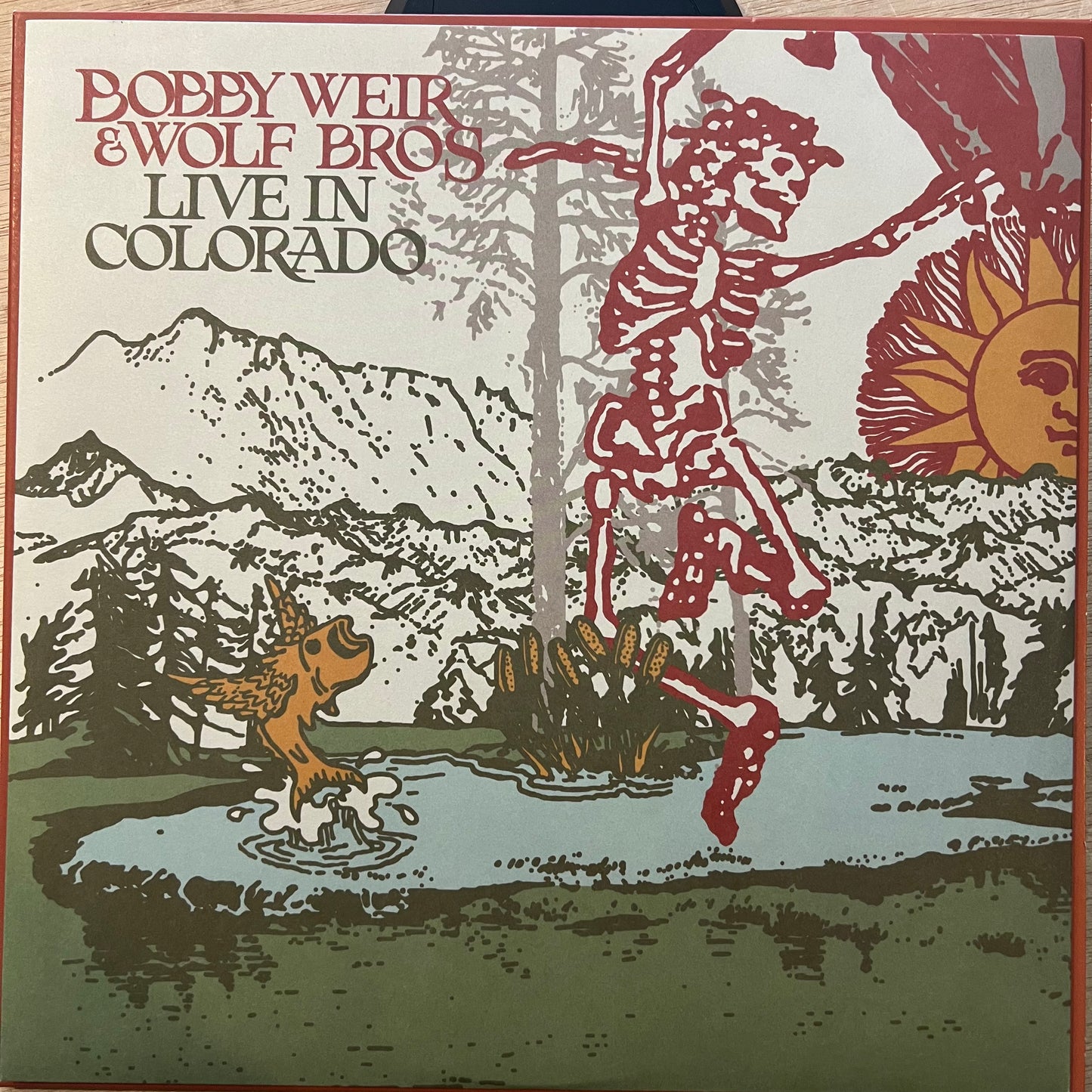 Bobby Weir & Wolf Bros ‎| Live In Colorado (Limited Edition Electric Tie-Dye Vinyl) (2 LP) (Used)
