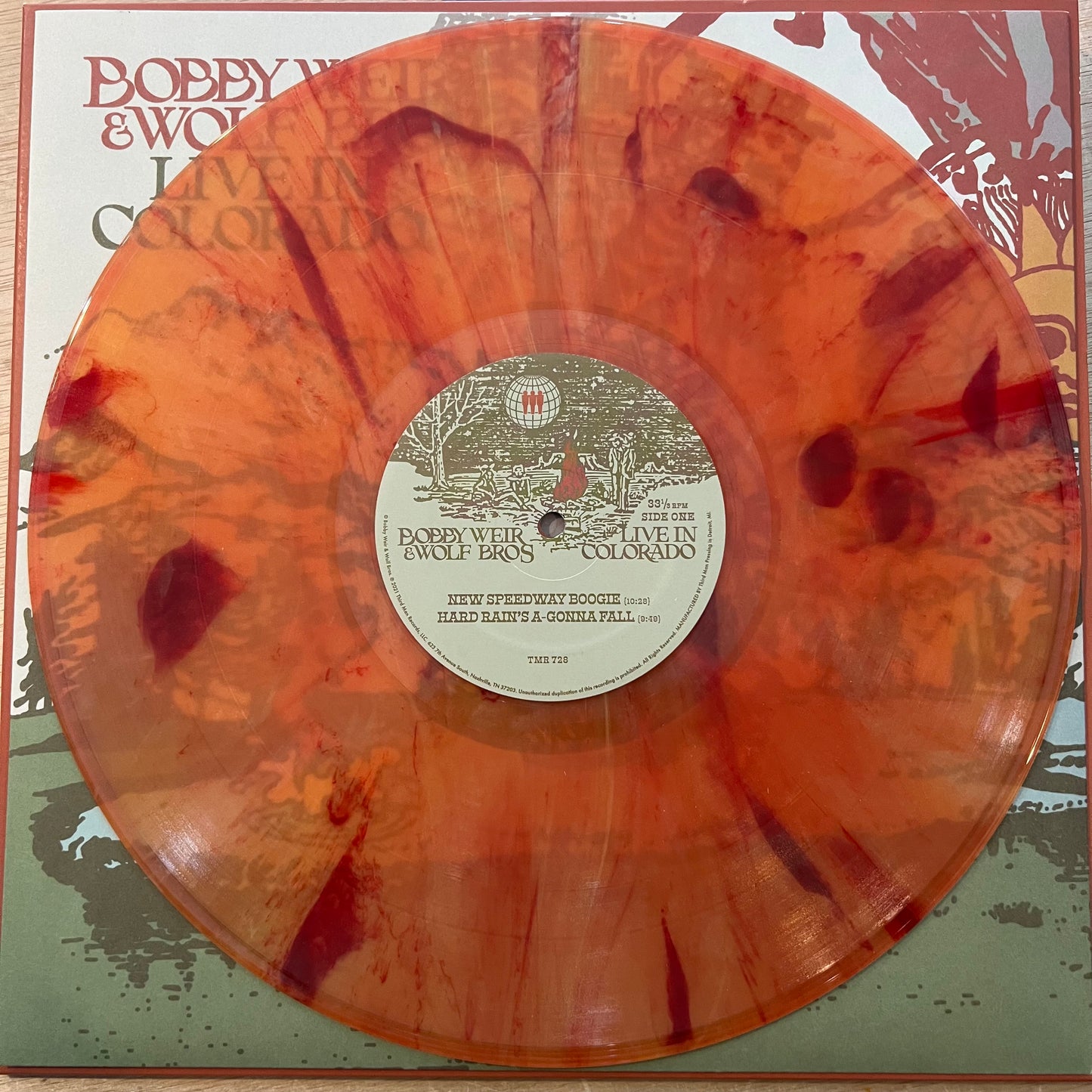 Bobby Weir & Wolf Bros ‎| Live In Colorado (Limited Edition Electric Tie-Dye Vinyl) (2 LP) (Used)