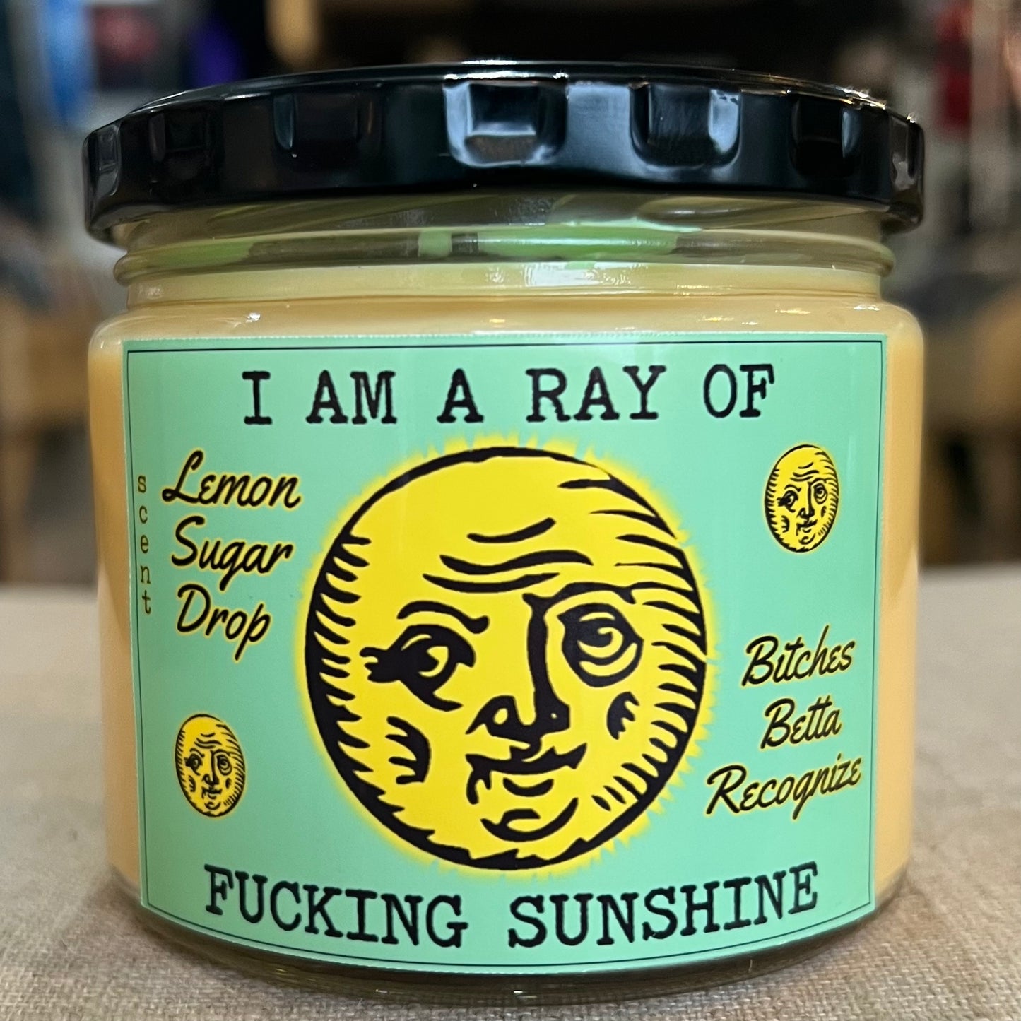 I Am A Ray Of Fucking Sunshine Candle