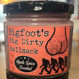 Bigfoot's Big Dirty Ballsack Candle