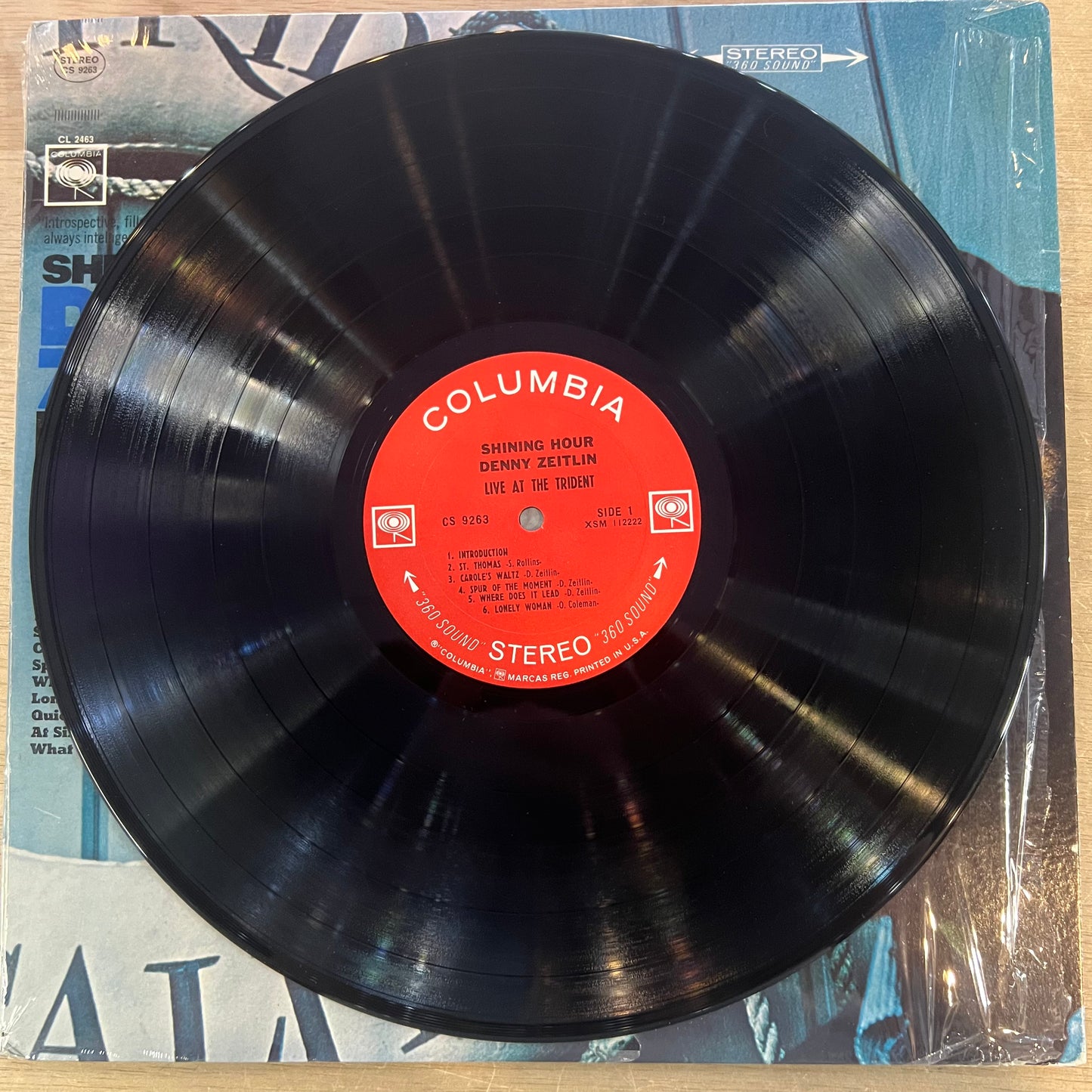 Denny Zeitlin | Shining Hour - Live at the Trident (Vinyl) (Used)