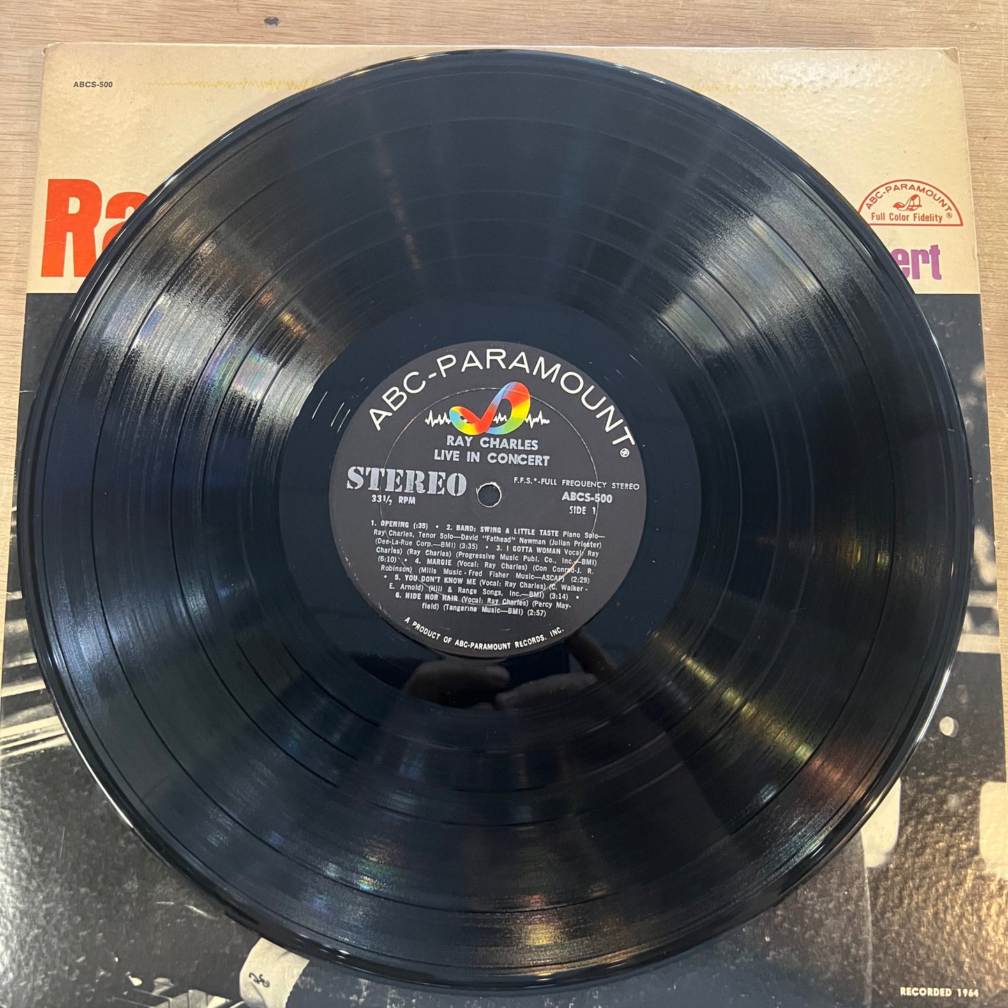 Ray Charles | Live In Concert (Vinyl) (Used)