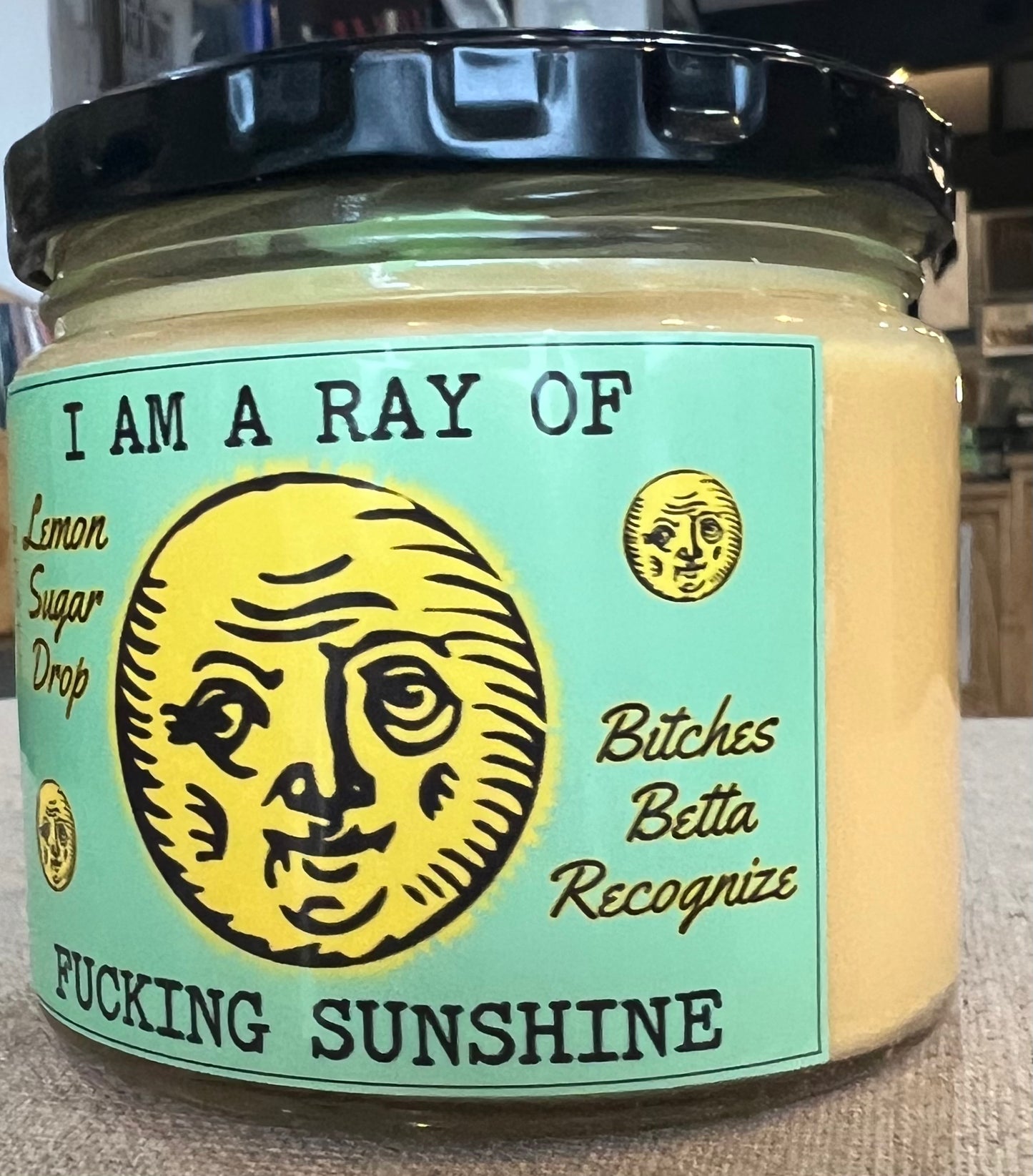 I Am A Ray Of Fucking Sunshine Candle