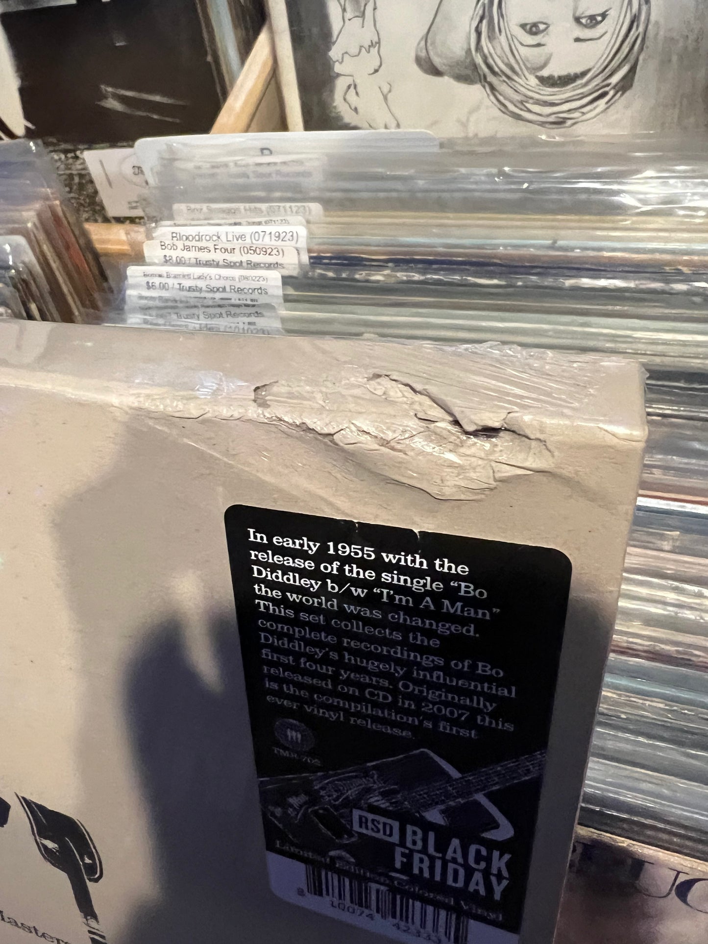 Bo Diddley | I'm A Man Chess Masters, 1955-1958 (Silver Flake Vinyl/4lp) (RSD) (Damaged Box)