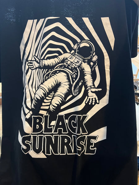 Black Sunrise Spaceman Shirt