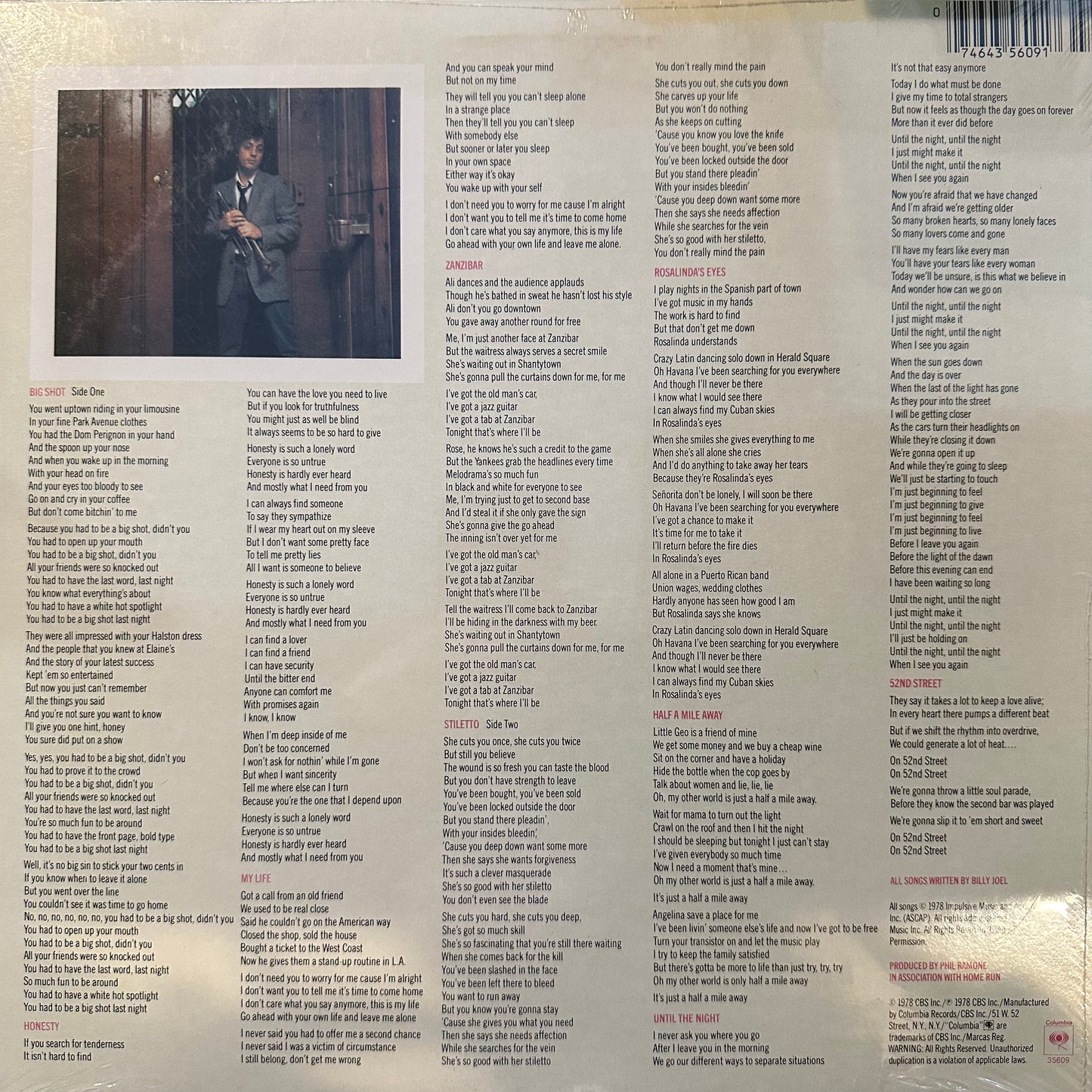 Billy Joel | 52nd Street (Used) (Vinyl)