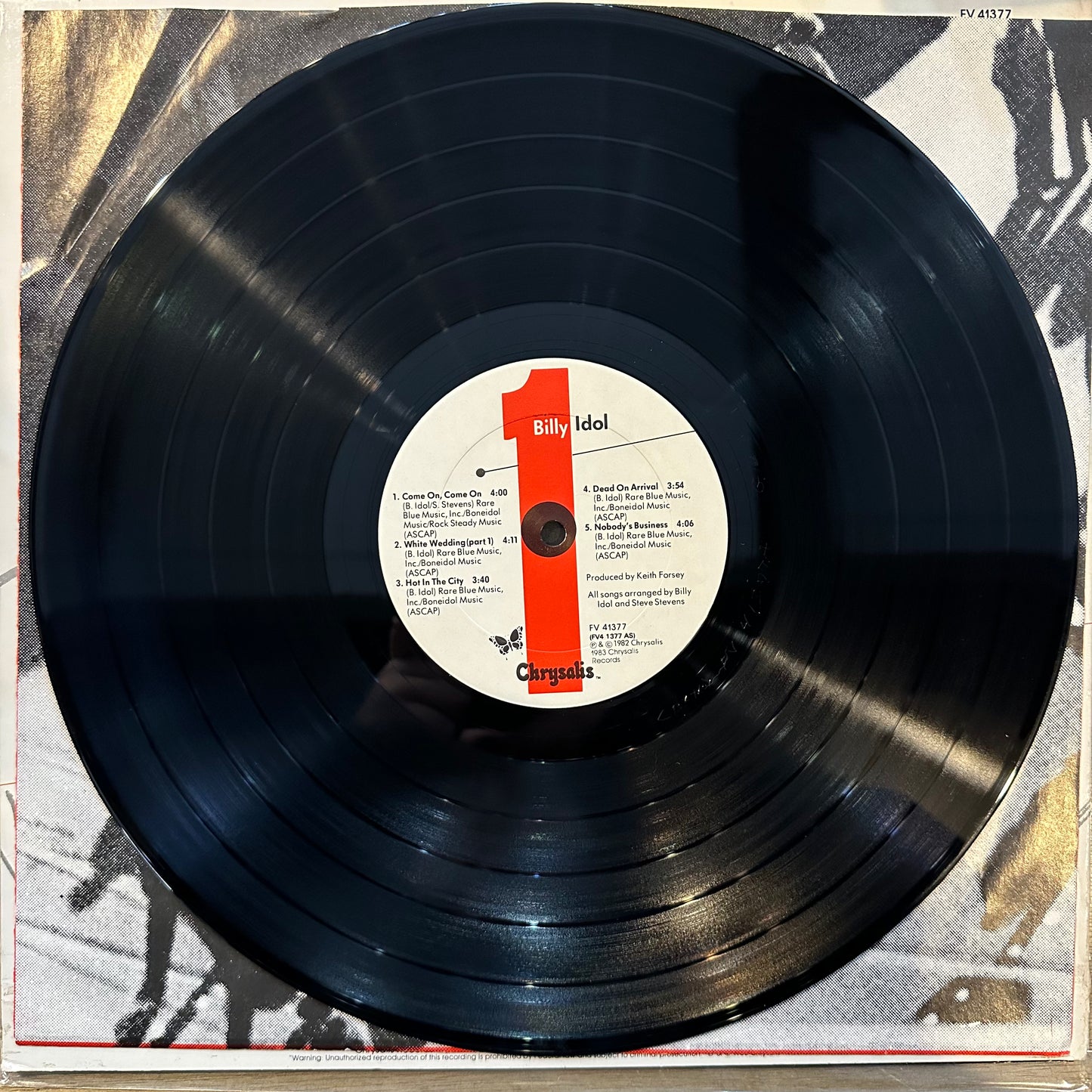 Billy Idol | Billy Idol (Vinyl) (Used)