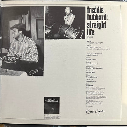 Freddie Hubbard | Straight Life (Vinyl) (Used)