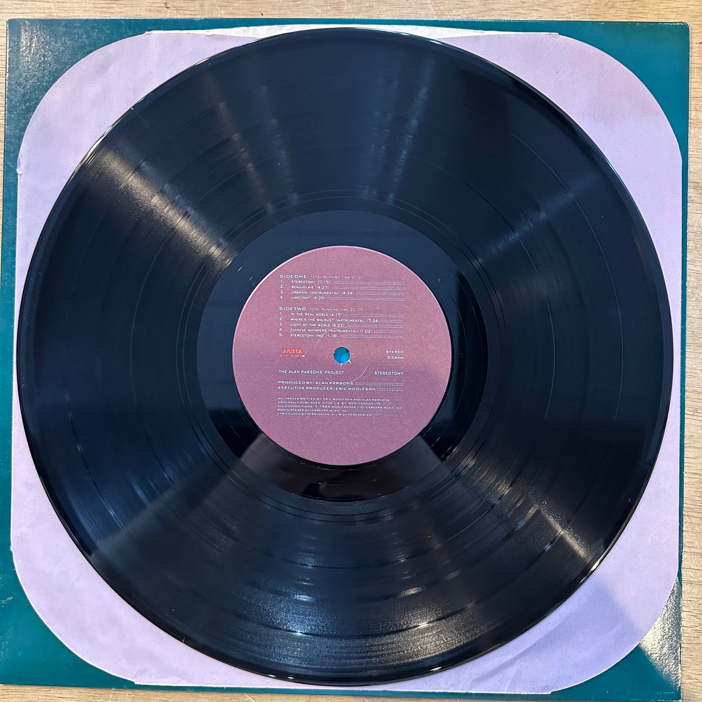 Alan Parsons Project | Stereotomy (Vinyl) (Used)