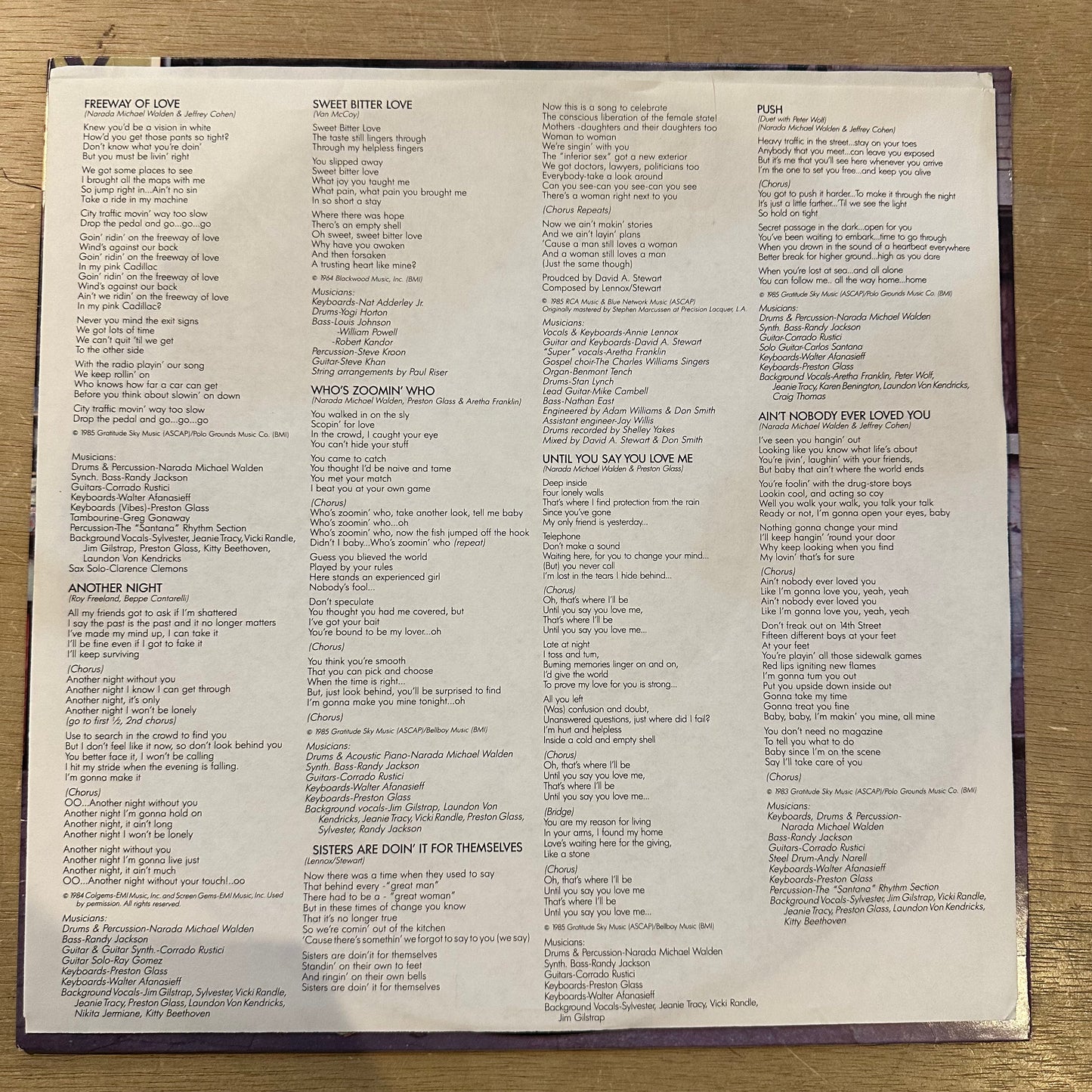 Aretha Franklin | Who's Zoomin Who (Vinyl) (Used)