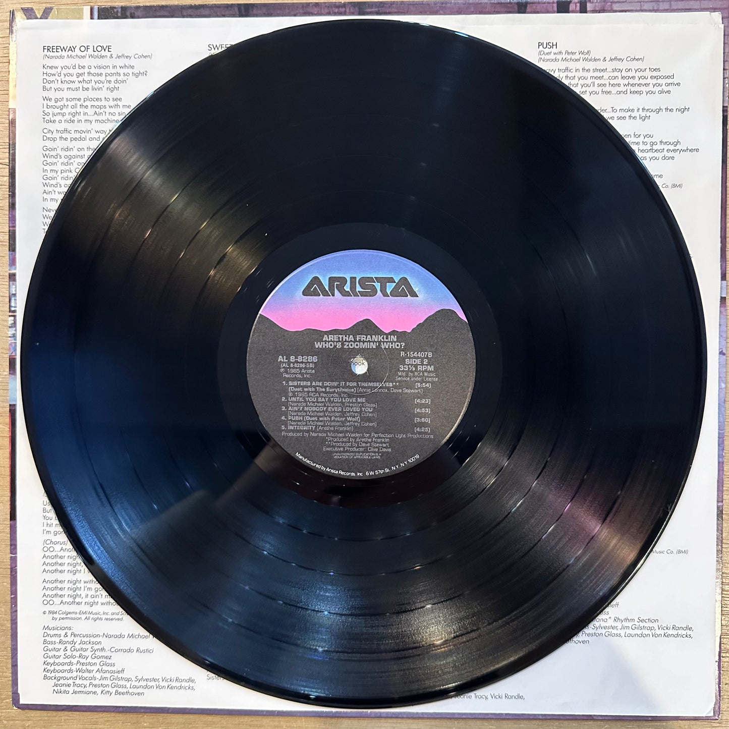Aretha Franklin | Who's Zoomin Who (Vinyl) (Used)