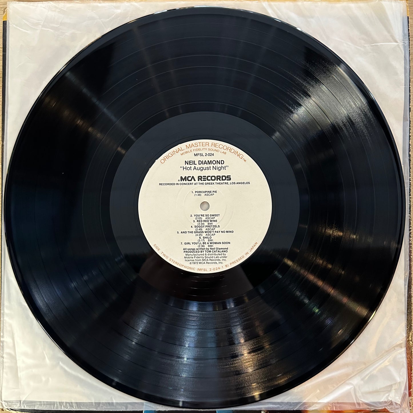 Nei Diamond | Hot August Night (Vinyl) (Used)