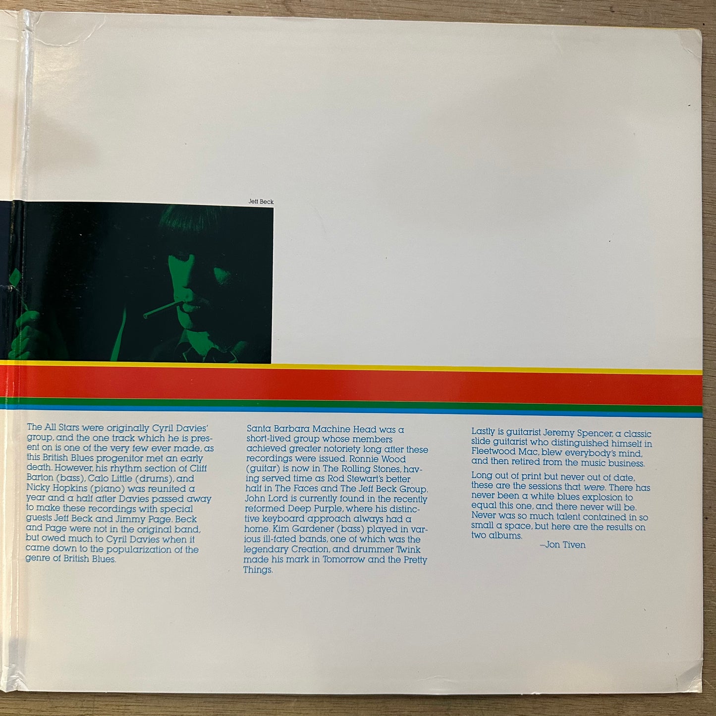 Clapton, Beck, And Page | White Boy Blues - Classic Guitars Of Clapton, Beck & Page (Vinyl) (Used)