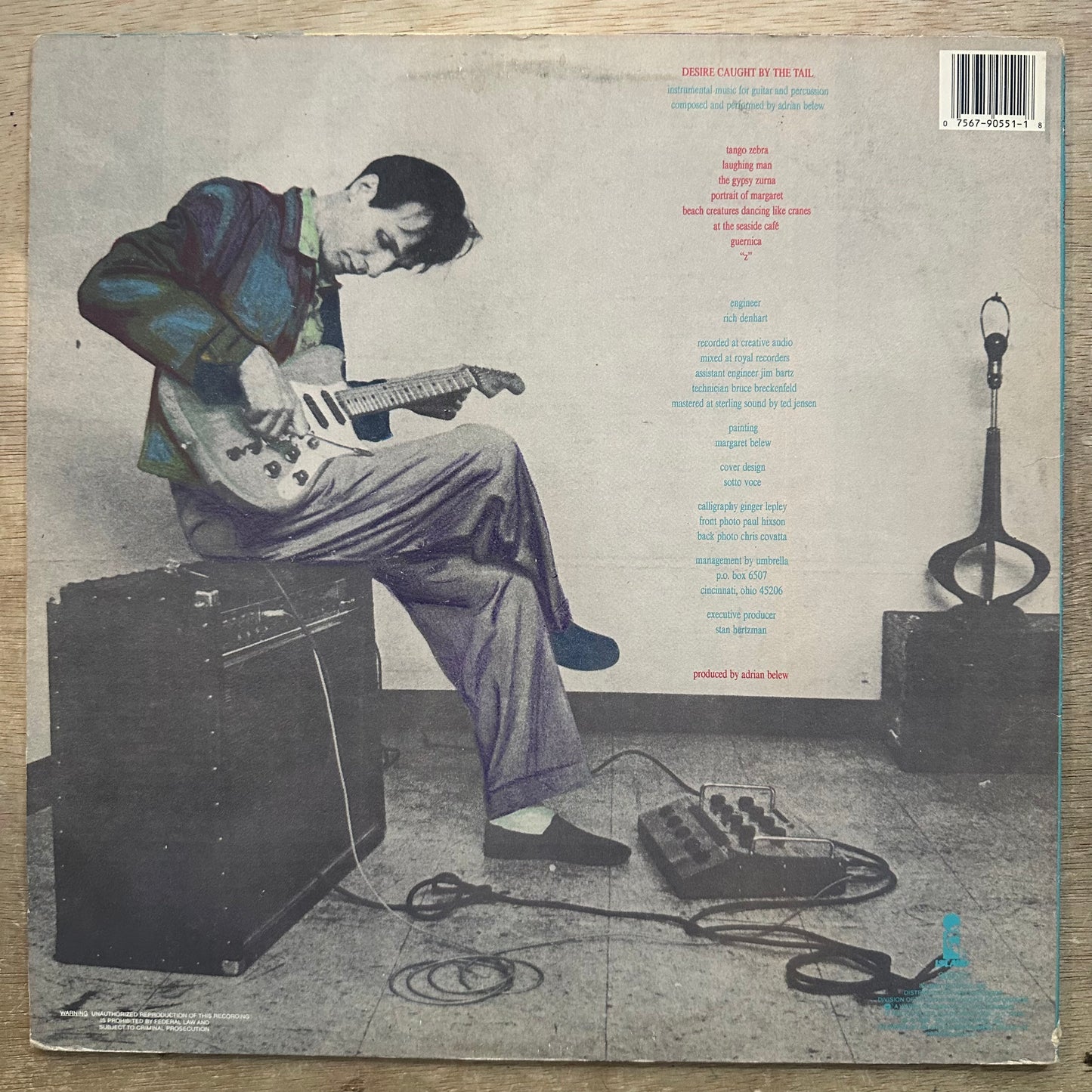 Adrian Belew | Desire Caught By The Tail (Vinyl) (Used)