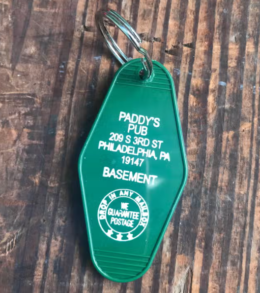 Motel Keychain: Paddy's Pub Basement