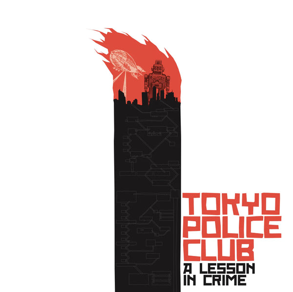 Tokyo Police Club | A Lesson In Crime (Fire Color Vinyl)