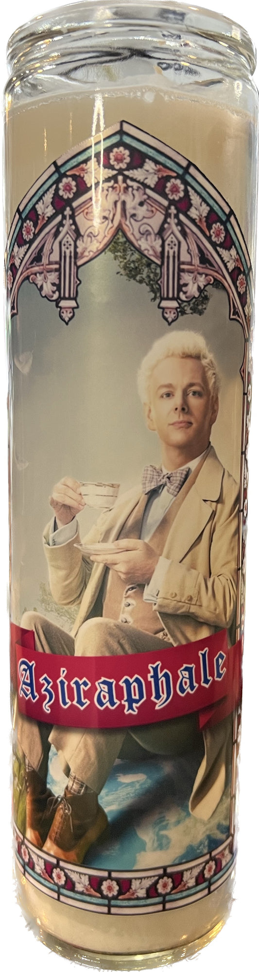 Aziraphale Prayer Candle