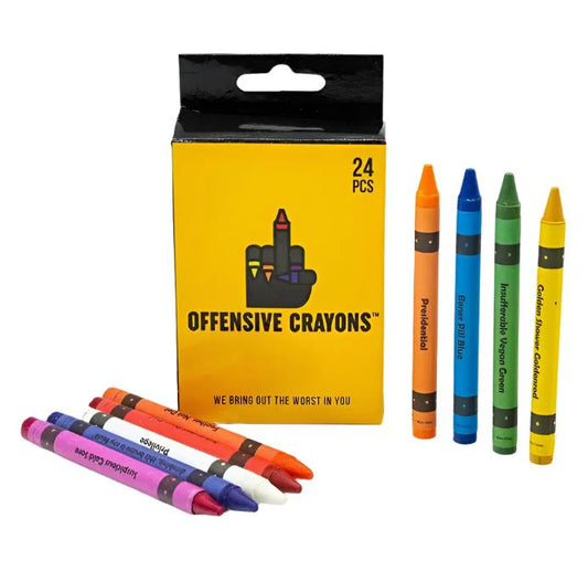 Offensive Crayons (24 Pack)