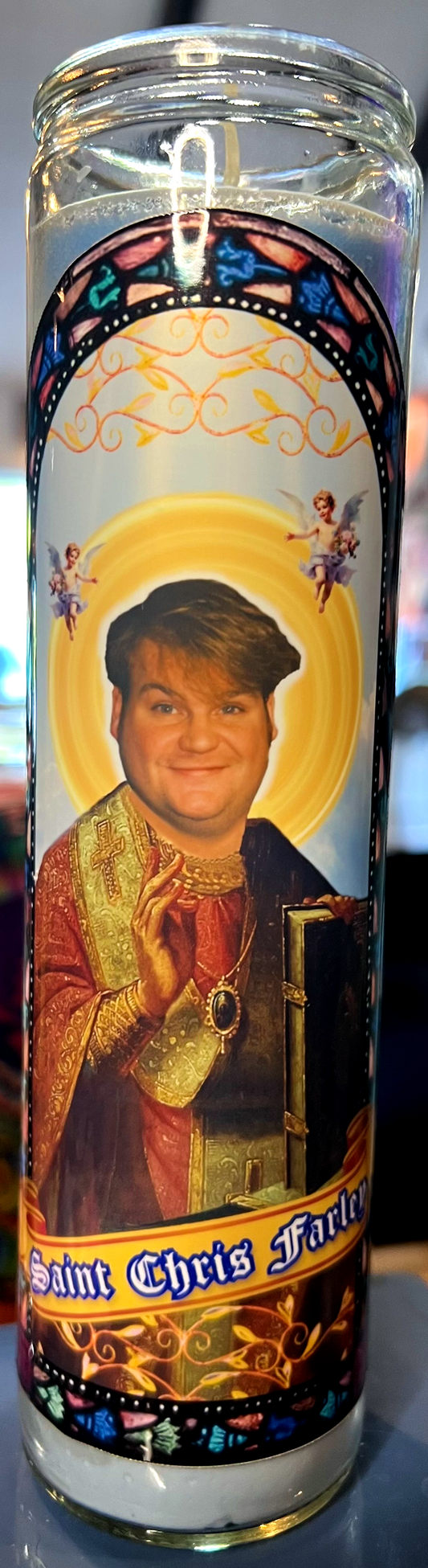 Chris Farley Prayer Candle