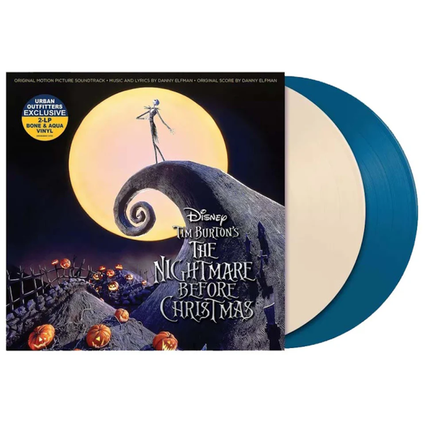 Nightmare Before Christmas (Original Soundtrack) (Limited Edition, Bone & Aqua Colored Vinyl) (2 Lp's)