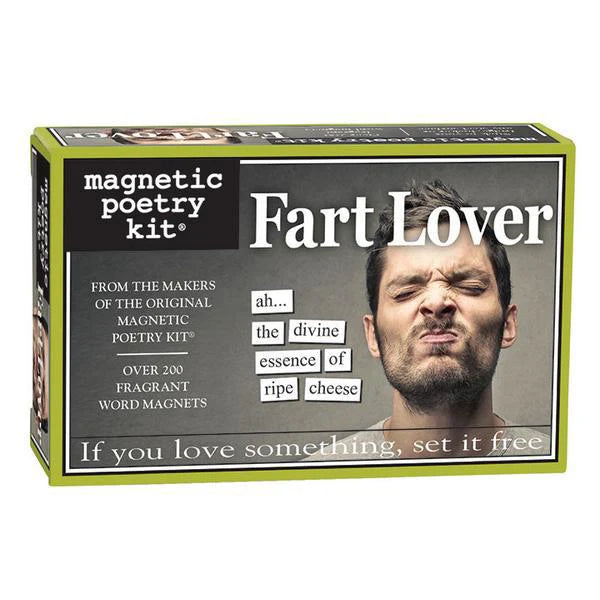 'Fart Lover' Magnetic Poetry Kit